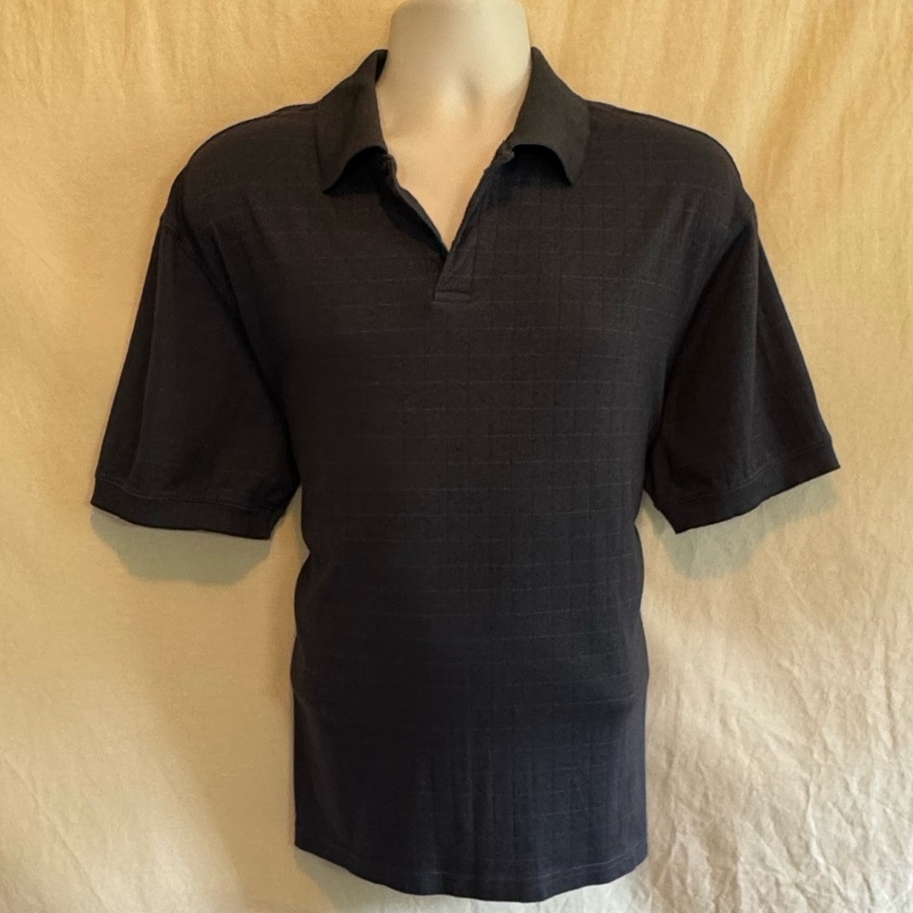 C-168 Men’s Saddlebred Blue Pullover Polo Shirt Size L